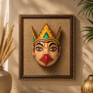 garuda mask framed